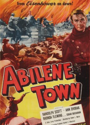 Abilene Town 1946 Movie Portrait Poster Featured Image