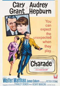 Charade 1963 movie portrait poster featured image