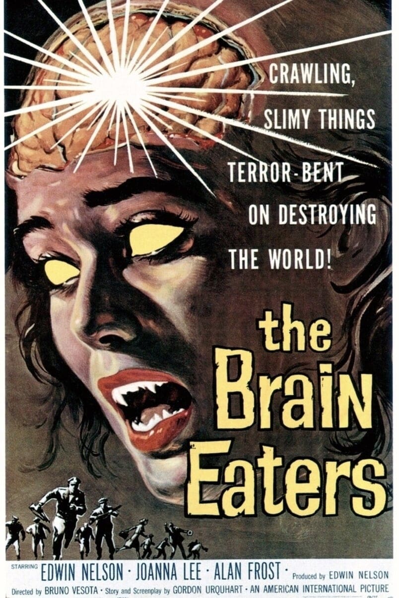 The Brain Eaters (1958) Sci-Fi Horror Movie Movie Portrait Poster Featured Image