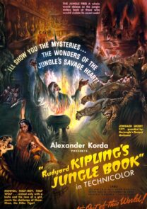 Jungle Book (1942) Adventure Film Portrait Poster Featured Image