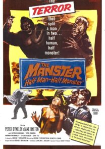 The Manster Sci-Fi Horror 1959 Movie Portrait Movie Poster featured image