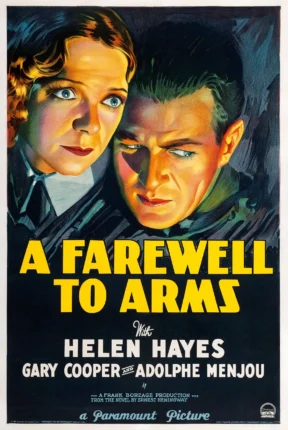 A Farewell to Arms 1932 portrait movie poster image.