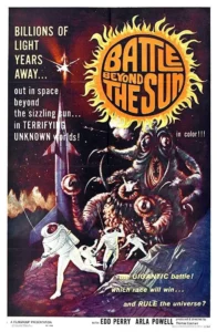 Battle Beyond the Sun 1962 portrait movie poster image.