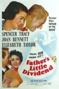 Father's Little Dividend 1951 portrait movie poster image.