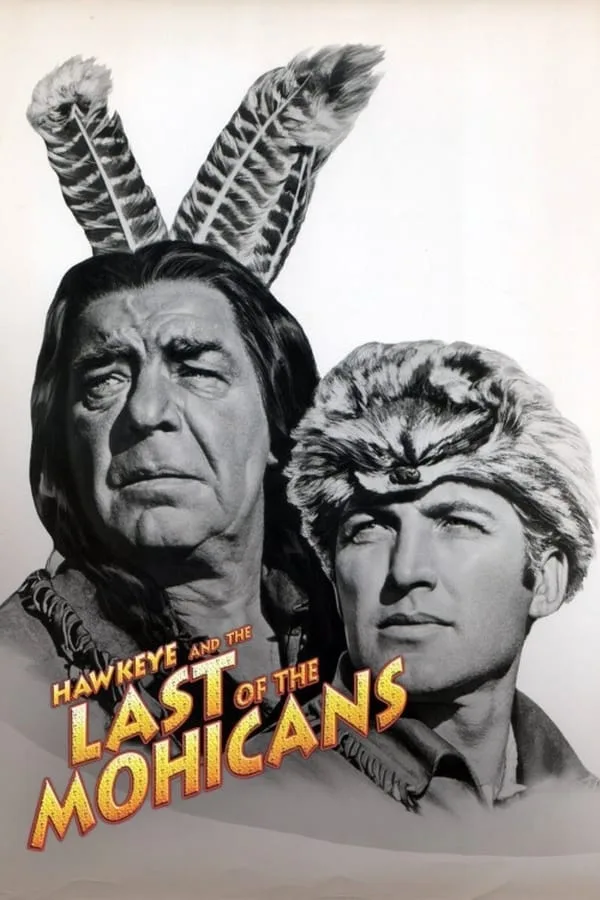 Hawkeye and the Last of the Mohicans TV Show Series Portrait Poster.