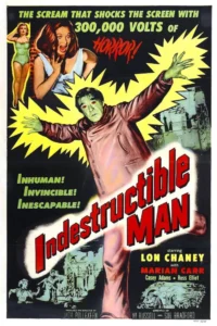 Indestructible Man 1956 portrait movie poster image.