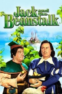 Abbott and Costello in Jack and the Beanstalk 1952 Movie Portrait Poster image.