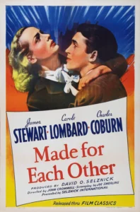 Made for Each Other 1939 portrait movie poster image.