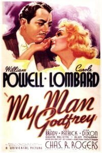 My Man Godfrey 1936 movie portrait poster image.