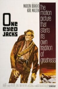 One-Eyed Jacks 1961 portrait movie poster image.