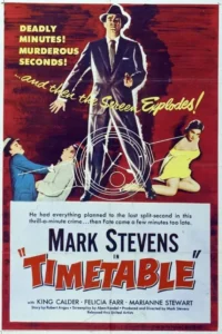 Classic Film-nor movie Time Table 1956 portrait poster image.