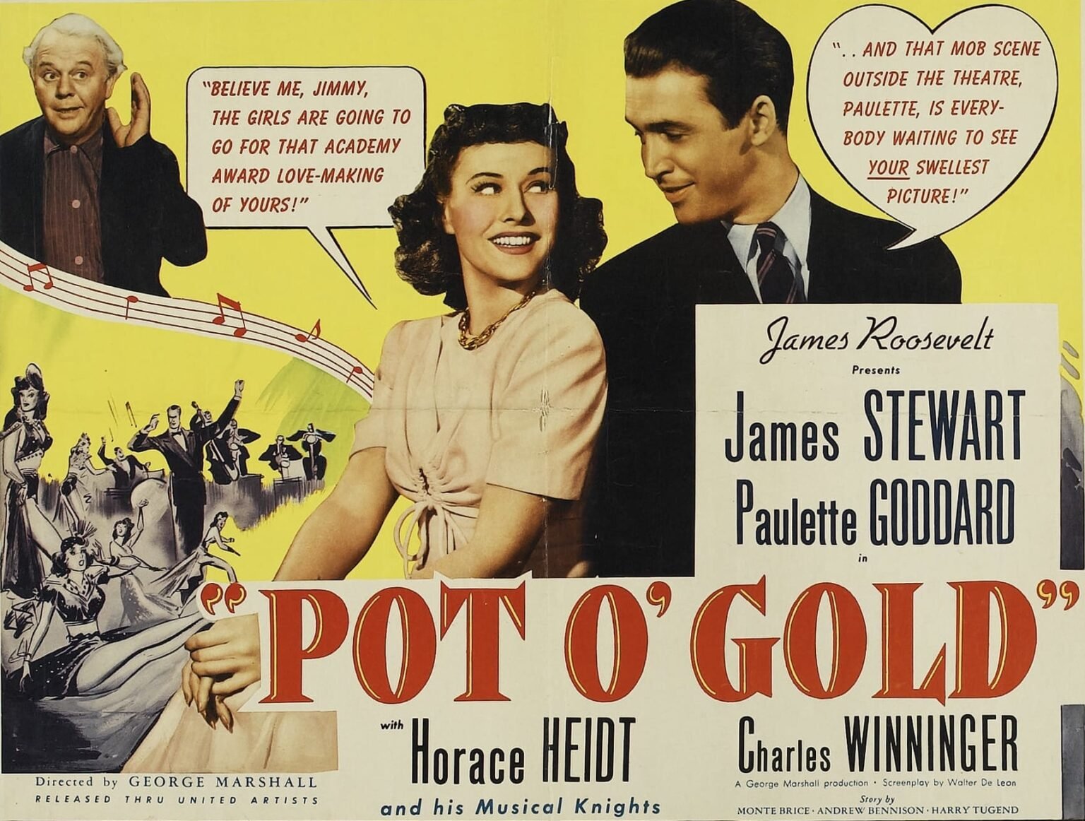 Pot O' Gold 1941 Classic Movie starring James Stewart.