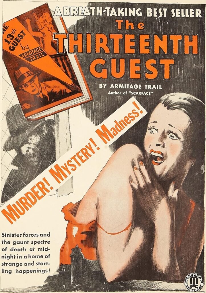The Thirteenth Guest 1932 Movie Portrait Poster.