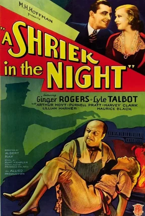 A Shriek in the Night 1933 portrait movie poster.
