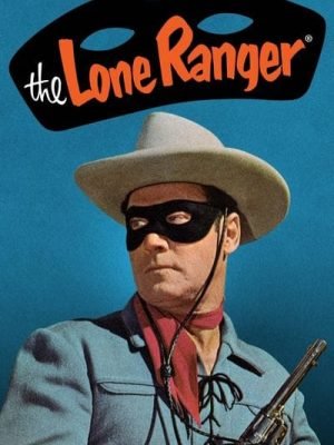 The Lone Ranger TV Show portrait poster featured image.